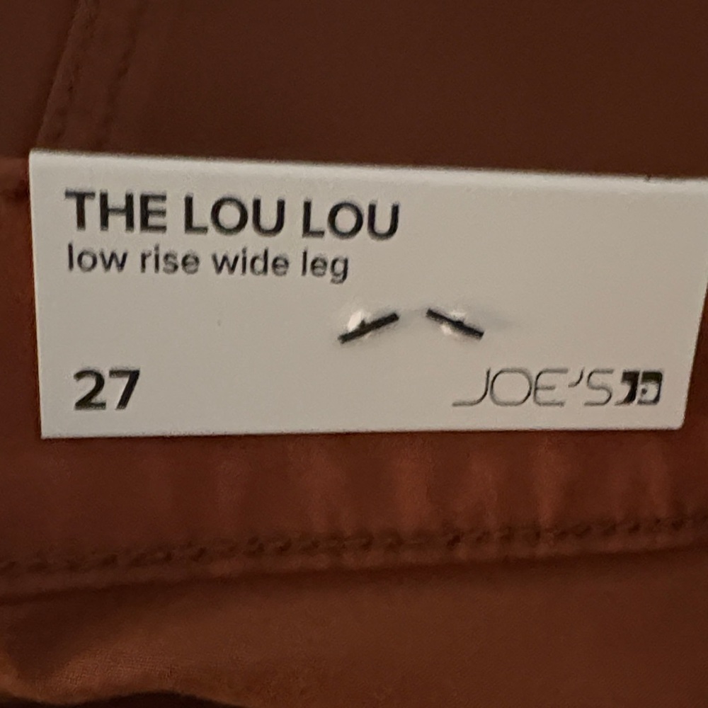 Joe’s Jeans Lou Low Rise Wide Leg Pants - Picture 7 of 7